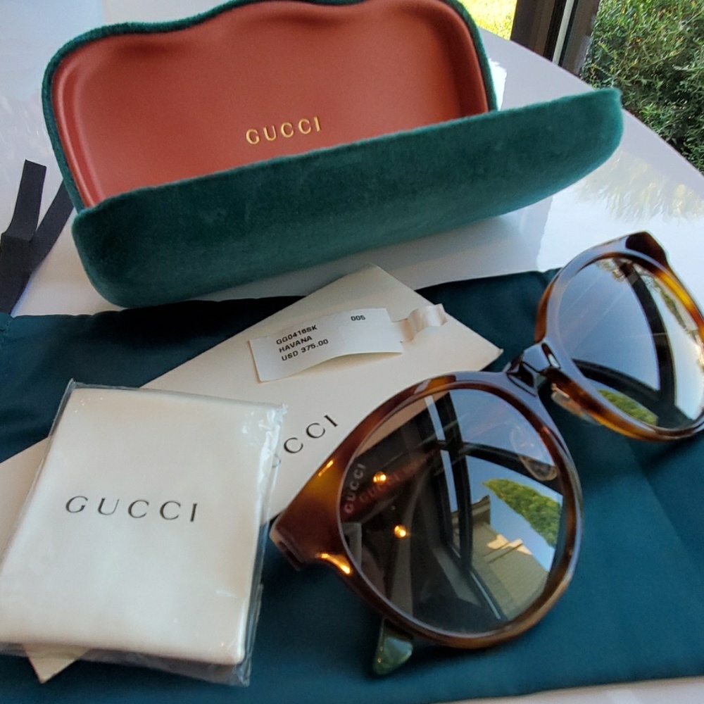 *Sale Price* GUCCI Havanna Tortoise Sunglasses NWT